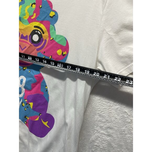 Never Broke Again Men’s T-Shirt 38 Baby Monkey Graphic Tee White Colorful Sz XL - Picture 3 of 8